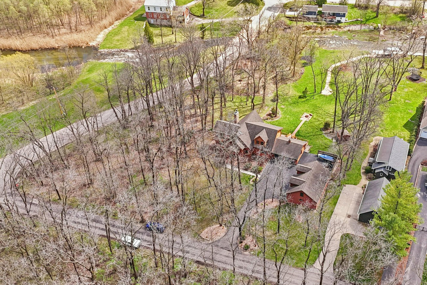 34025 Venice Park Road Summit, WI 53018 - Photo 44 of 47 Aerial View