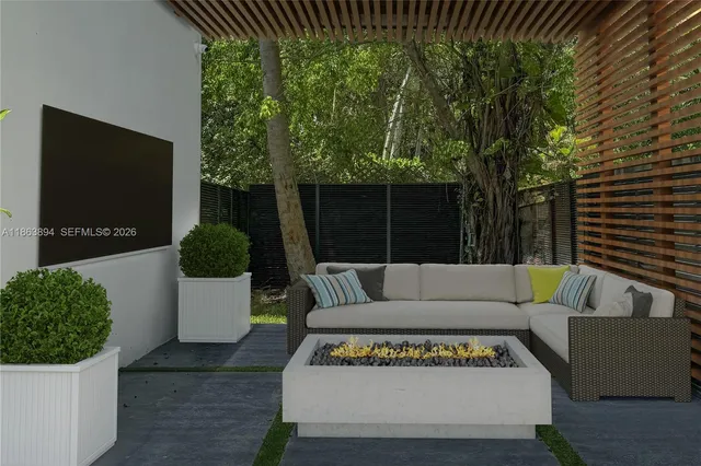 a front view of house with yard