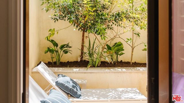 a view of swimming pool with a yard