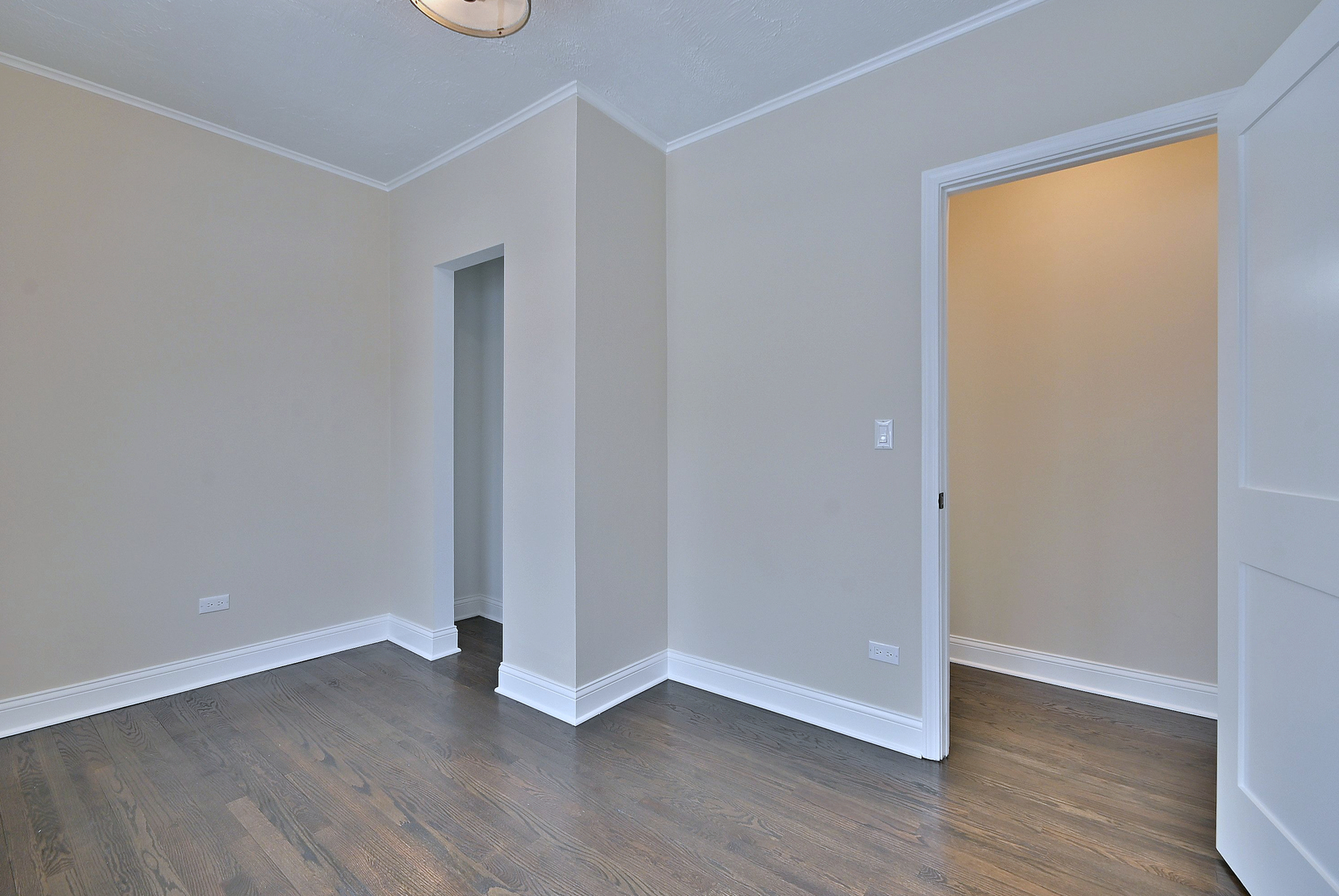 9016 Southview Avenue Brookfield, IL 60513 - Photo 30 of 45 an empty room with wooden floor and windows