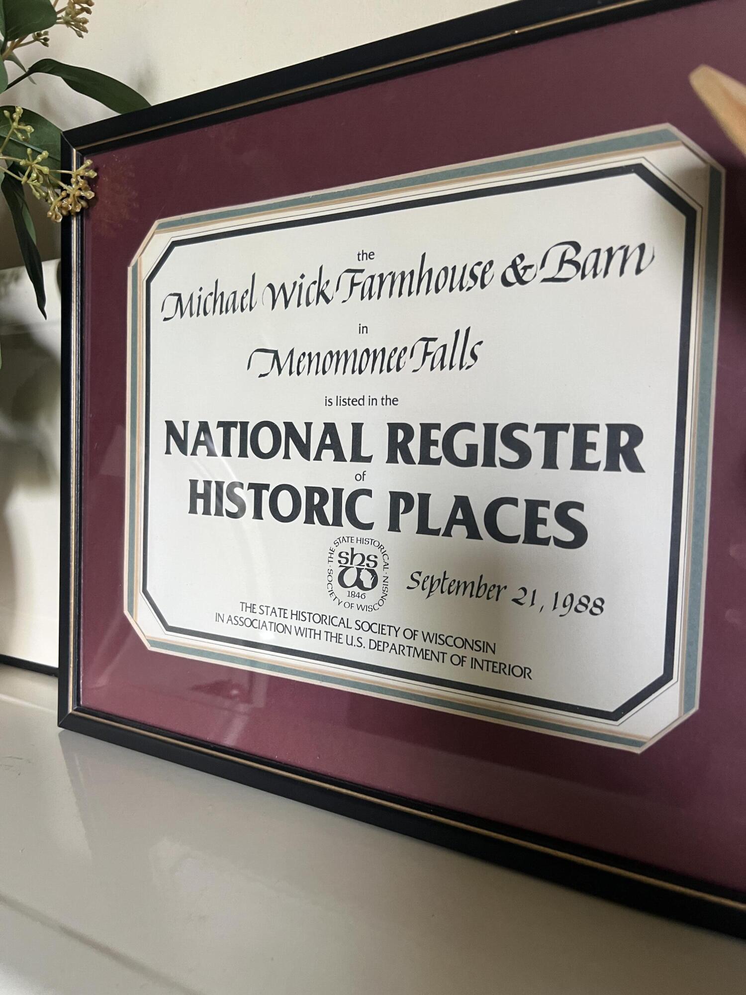 N72 W13449 Good Hope Road Menomonee Falls, WI 53051 - Photo 2 of 65 Registered Historic