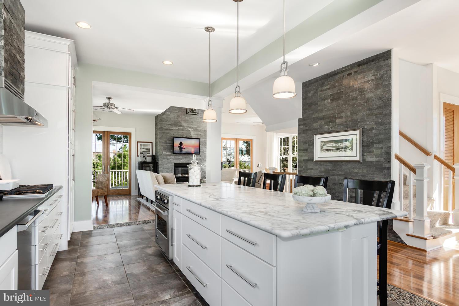 21388 Ferry Landing Road Tilghman, MD 21671 - Photo 3 of 54 View from Kitchen to Great Room