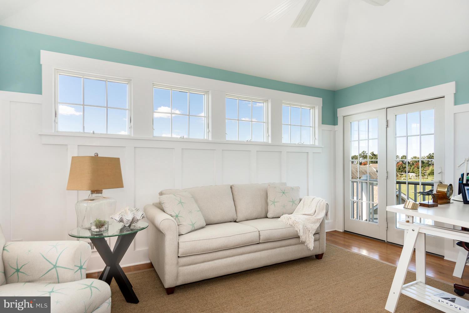 21388 Ferry Landing Road Tilghman, MD 21671 - Photo 30 of 54 Loft area with masses of light