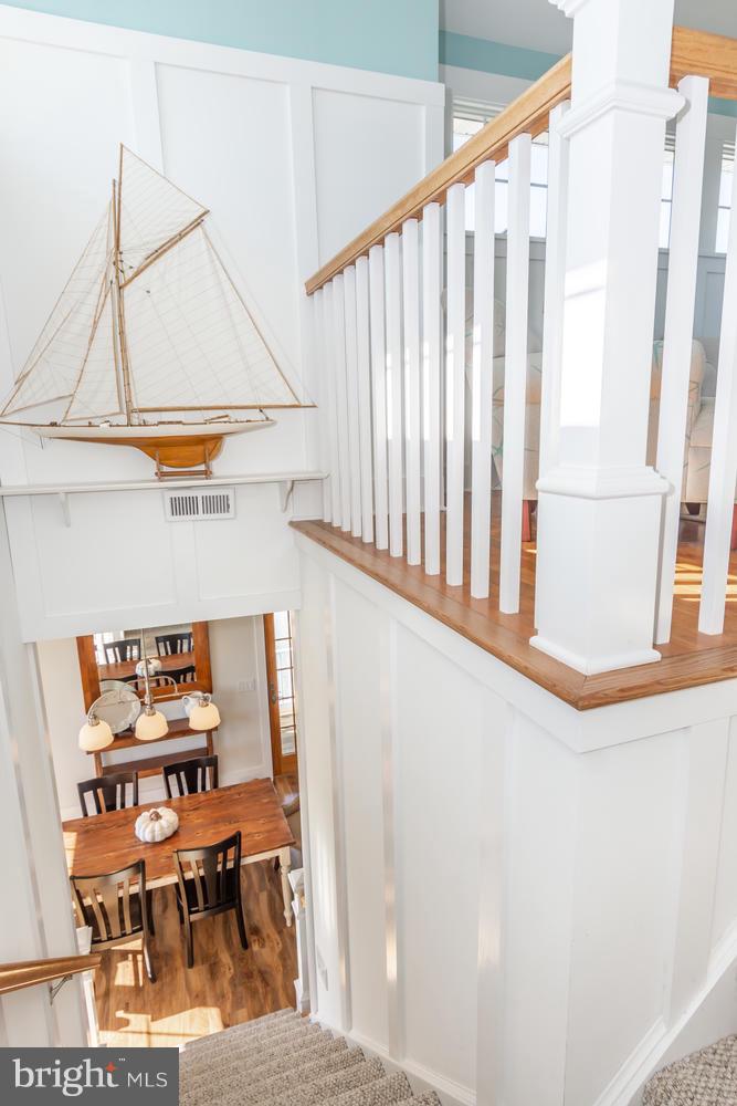 21388 Ferry Landing Road Tilghman, MD 21671 - Photo 32 of 54 View to dining area from loft