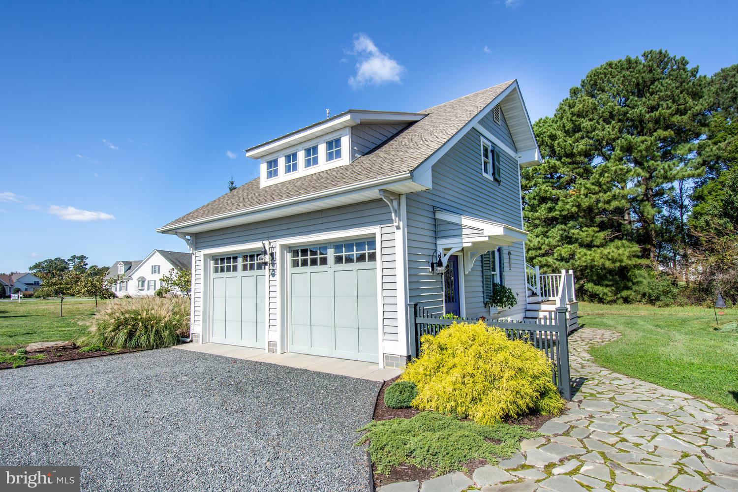 21388 Ferry Landing Road Tilghman, MD 21671 - Photo 50 of 54 Two car garage with workshop
