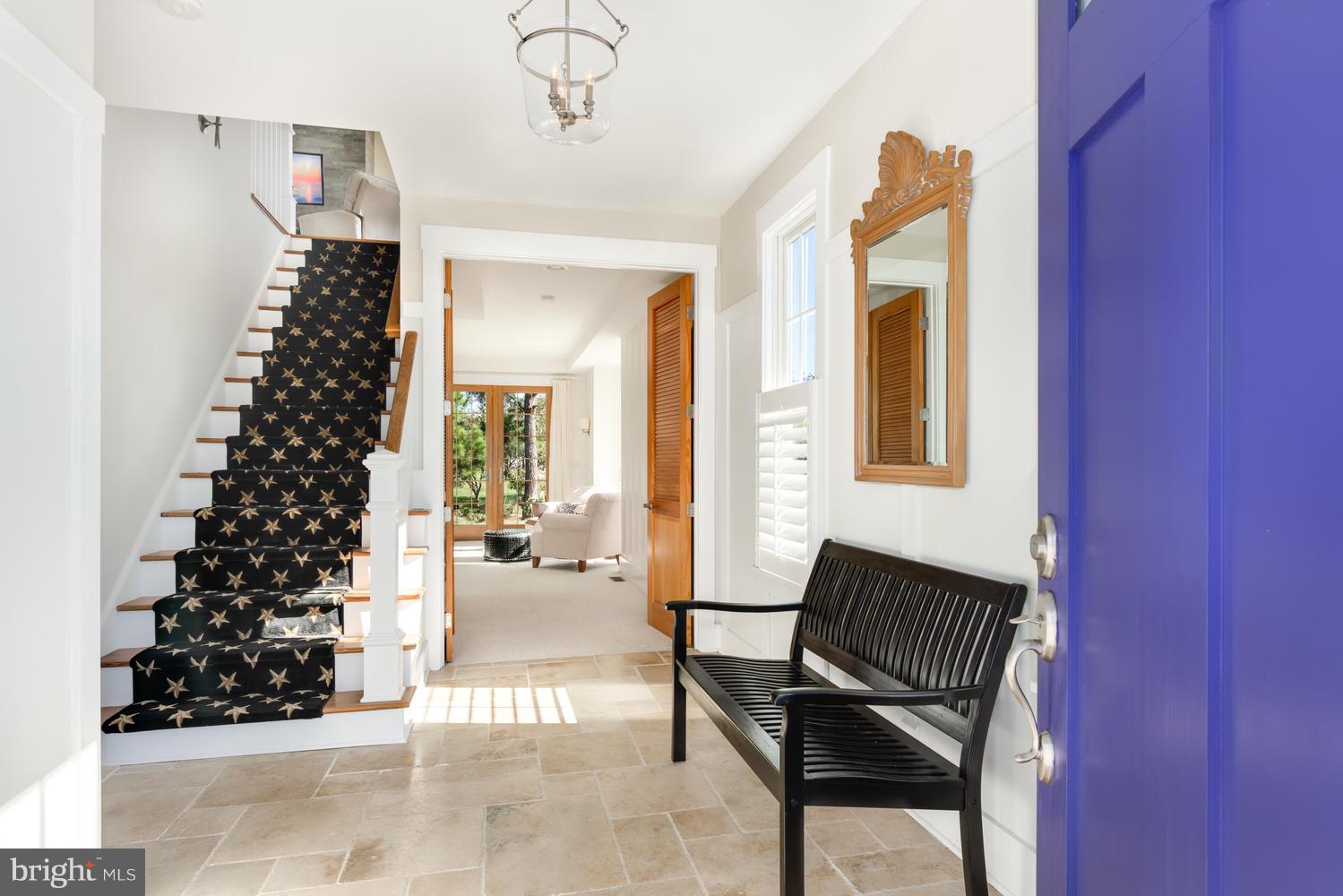 21388 Ferry Landing Road Tilghman, MD 21671 - Photo 7 of 54 Welcome - Foyer with ceramic tile