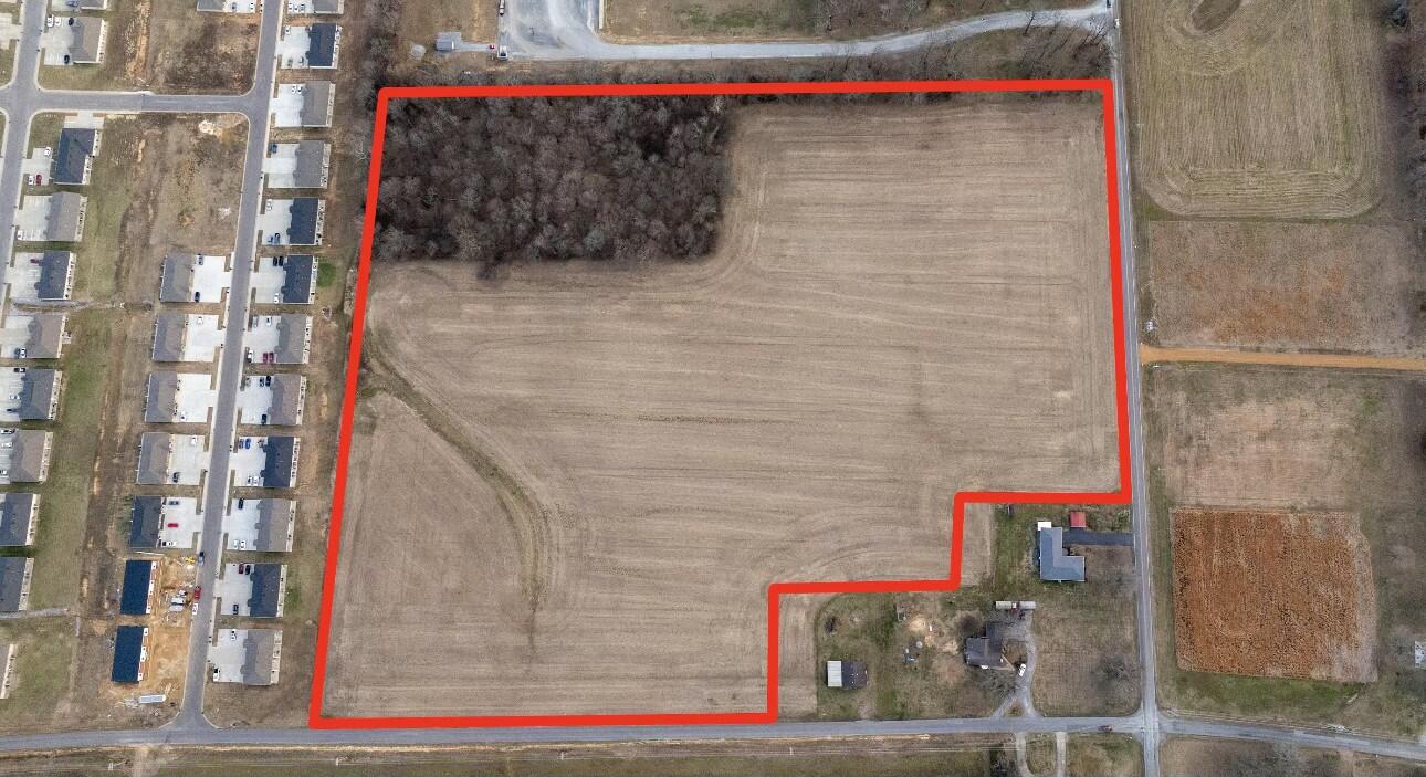 Parcel # 041-0-0034 Parcel Road Murray, KY 42071 - Photo 7 of 14 Aerial w/Approx Lot Lines