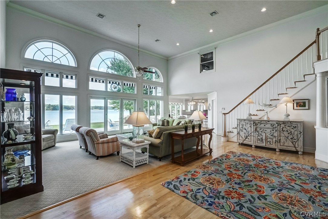 526 Ridge Road Hartfield, VA 23071 - Photo 50 of 50 Cathedral ceilings and open floor plan.