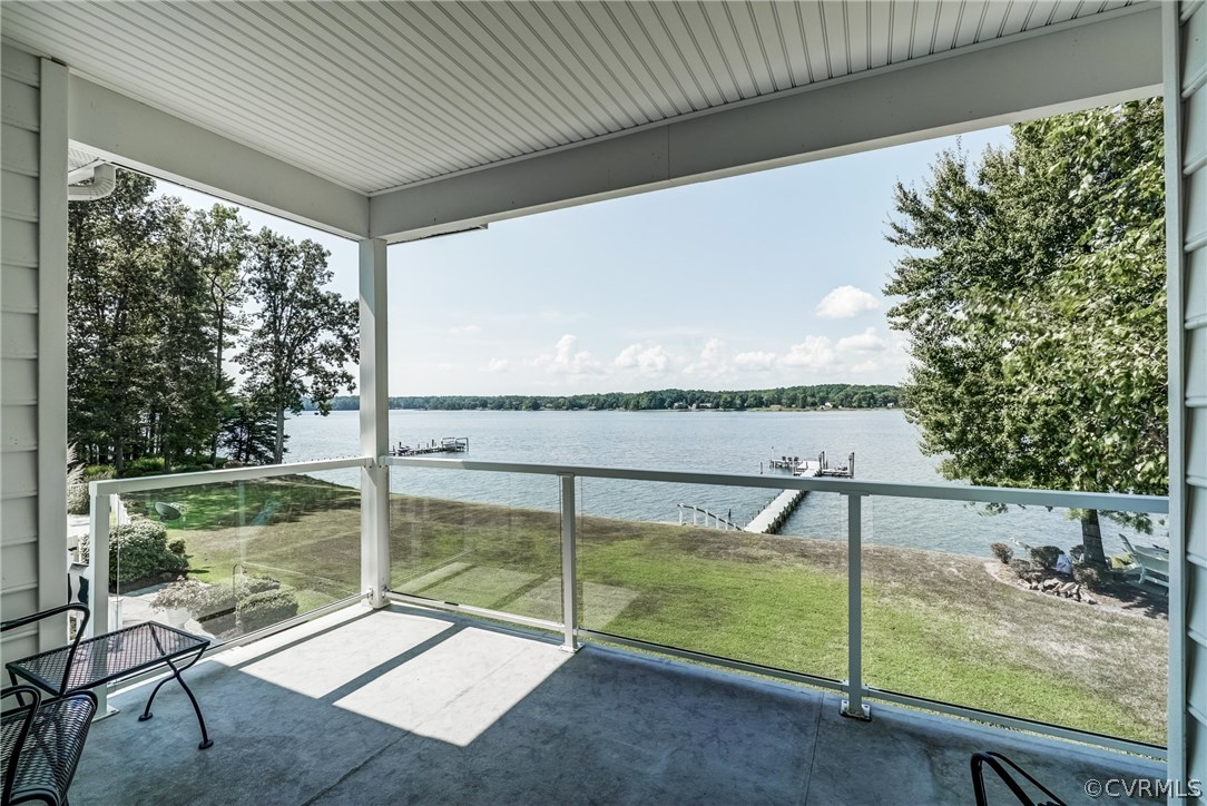 526 Ridge Road Hartfield, VA 23071 - Photo 38 of 50 Private balcony off of second floor master.