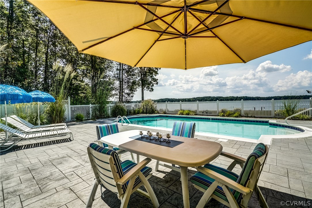 526 Ridge Road Hartfield, VA 23071 - Photo 47 of 50 Pool side entertaining a must!
