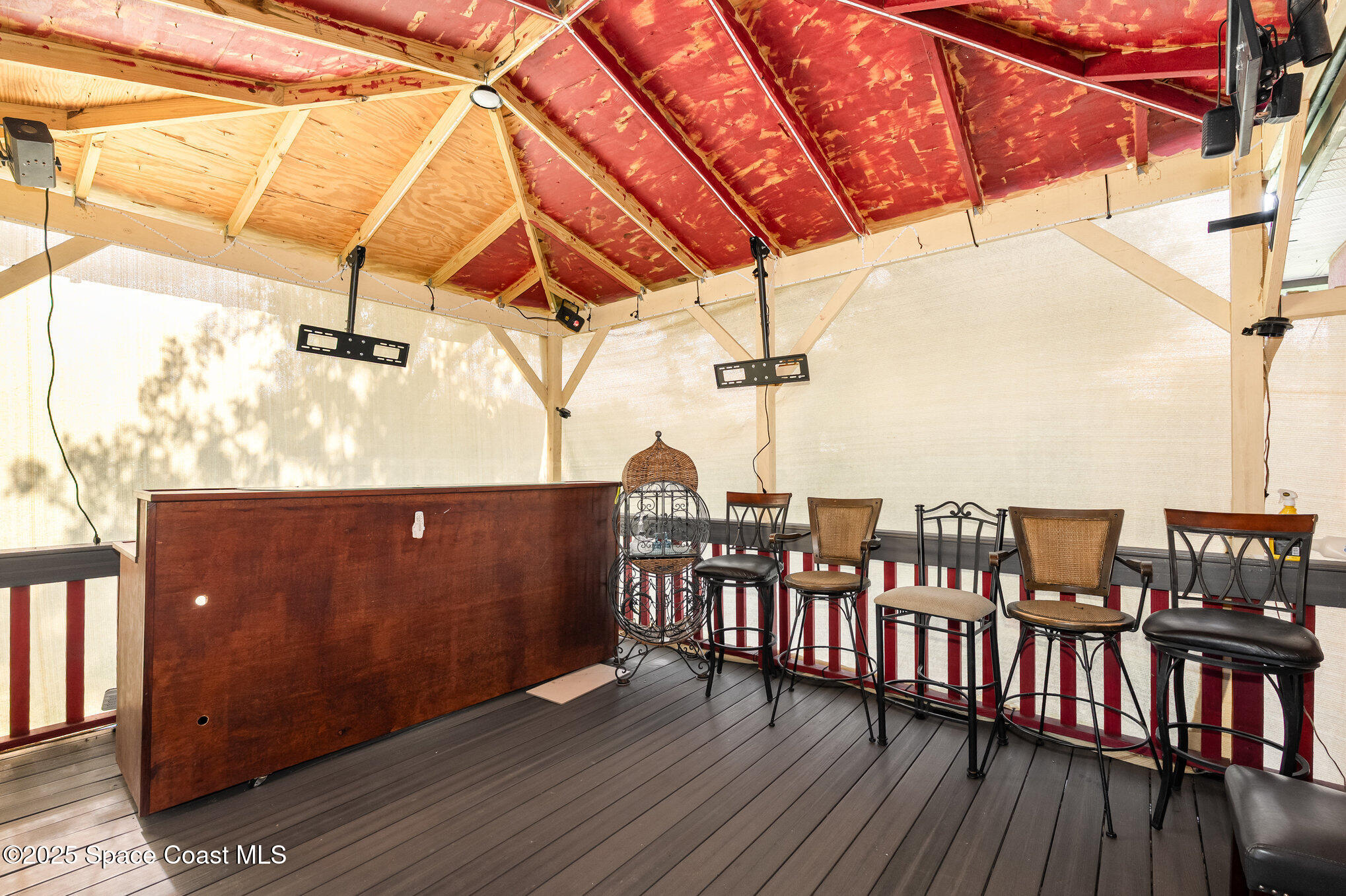 6105 Banyan Street Cocoa, FL 32927 - Photo 24 of 27 a view of balcony with furniture