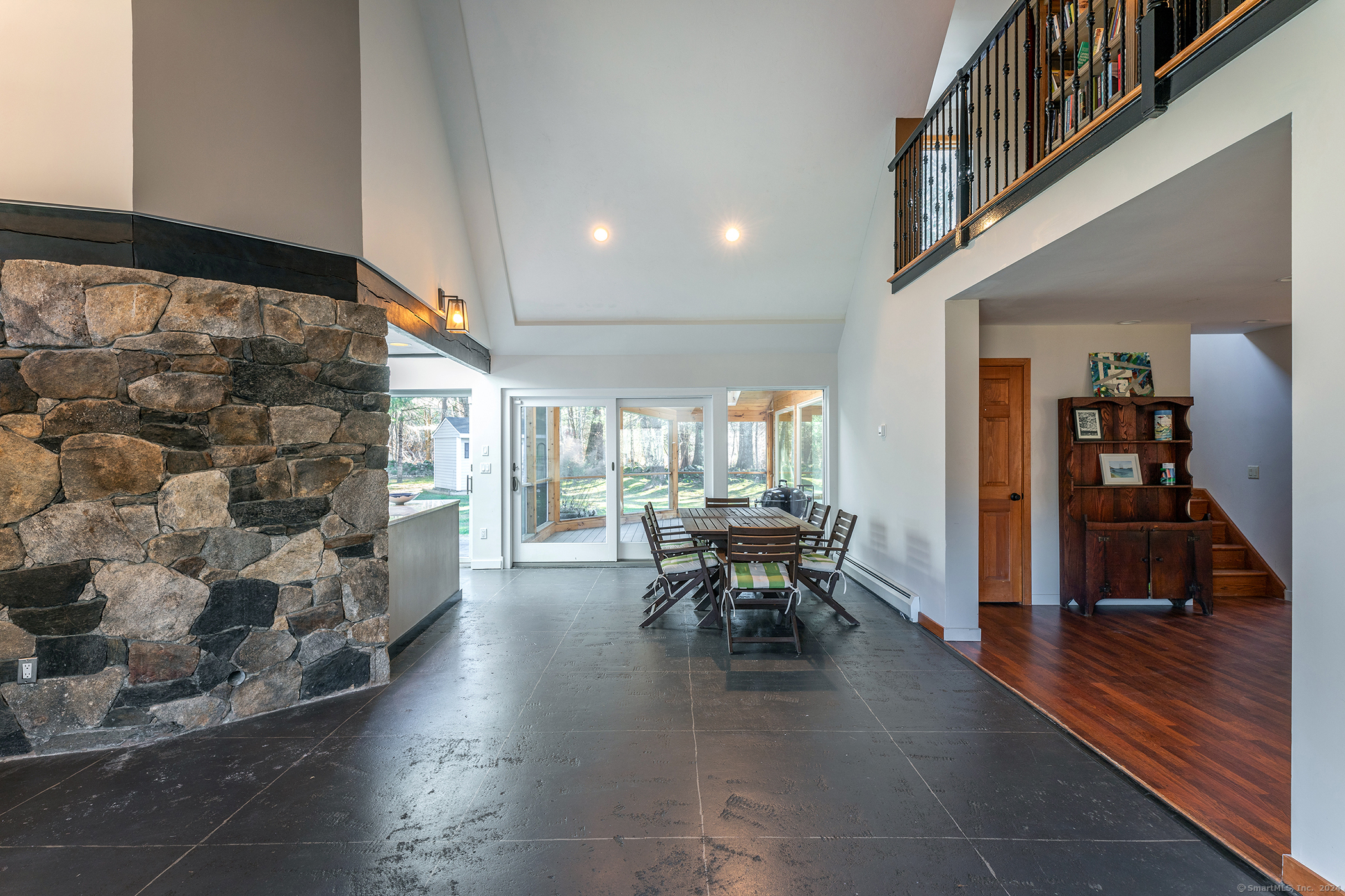28 Headquarters Road Litchfield, CT 06759 - Photo 7 of 28 a dining room with furniture and wooden floor