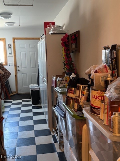 1560 Fort Churchill Road Pahrump, NV 89060 - Photo 16 of 24 Kitchen with dark flooring