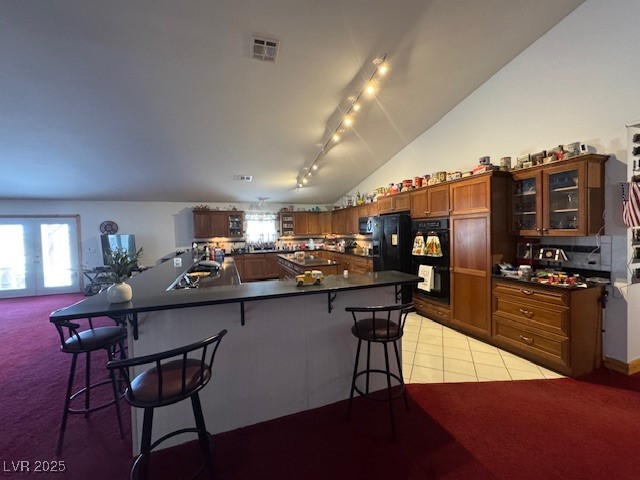 1560 Fort Churchill Road Pahrump, NV 89060 - Photo 4 of 24 Kitchen with rail lighting, a breakfast bar area,
