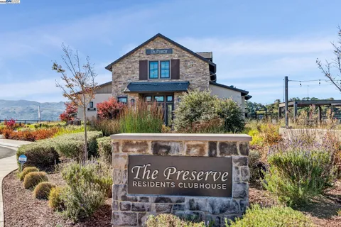 a building outdoor space with patio furniture