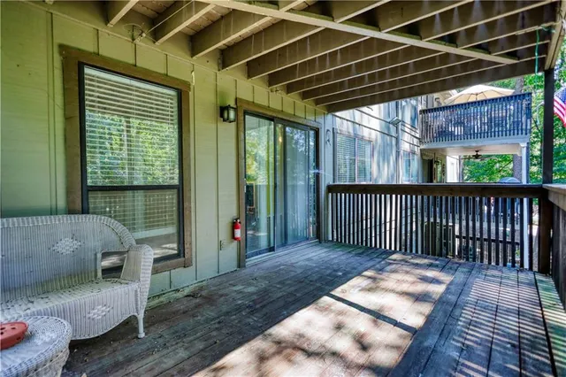 a view of backyard with sitting area and seating area