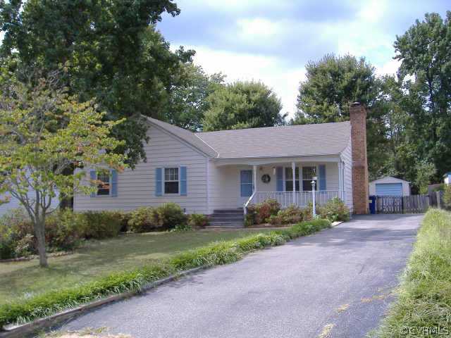 9524 Ladue Road Richmond, VA 23237 - Photo 1 of 1 a view of a house with garden and plants
