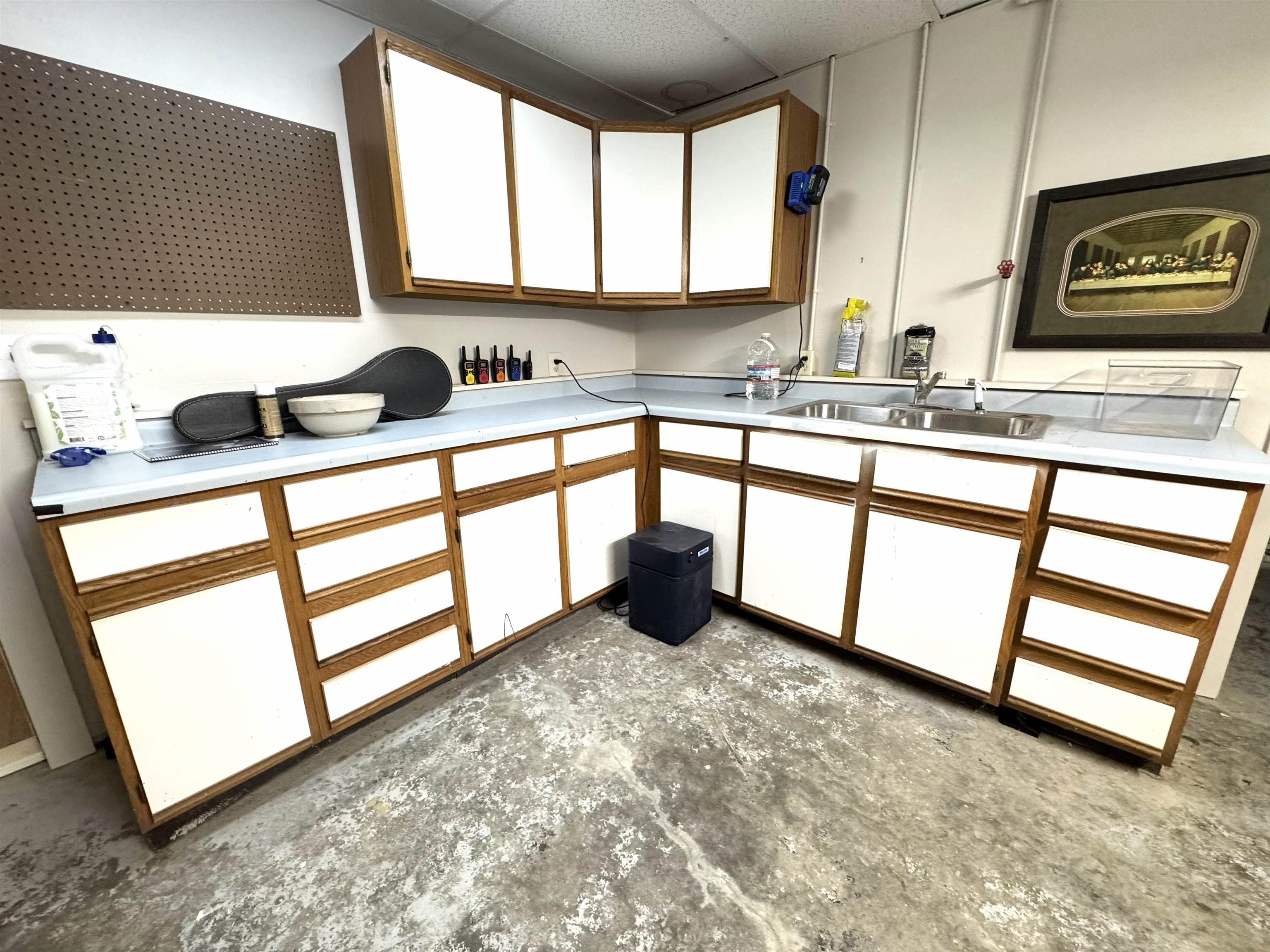 4989 North Ford Road Scales Mound, IL 61075 - Photo 36 of 93 a kitchen with a sink a counter top space and a window