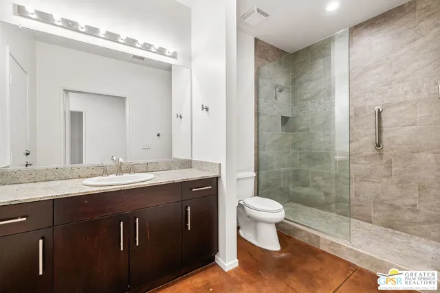 a view of a hallway and dining room