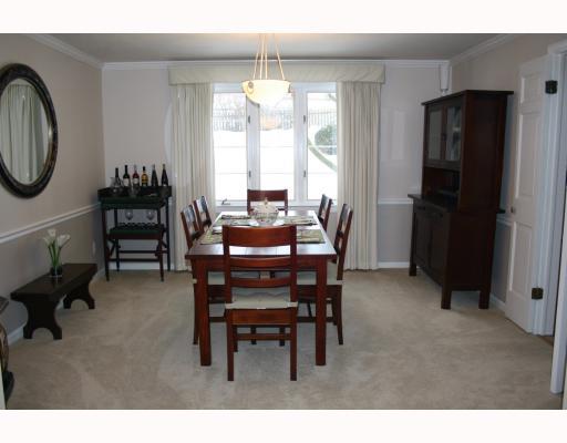514 Trotwood Ridge Road Upper St. Clair, PA 15241 - Photo 3 of 18 Dining Room. Perfect for Candlelit dinners or dinner parties! Crown molding, chair rail, newer neutral caprting...French door to kitchen...