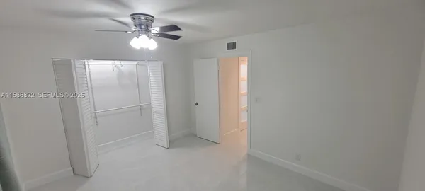 a view of a park with trees