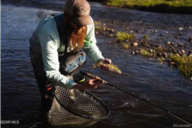 a view of outdoor space with seating