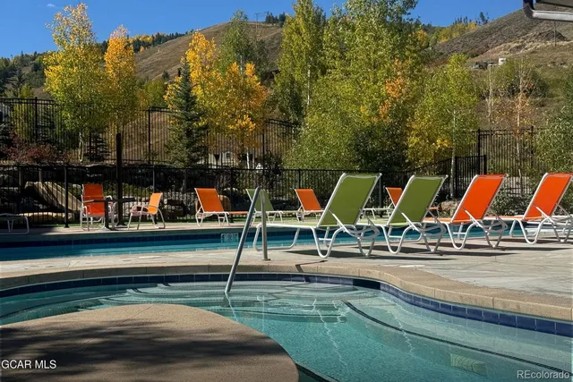 a view of lake from balcony