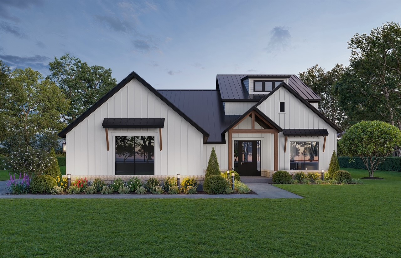 513 Vale Pond Spur Georgetown, TX 78633 - Photo 8 of 9 a front view of a house with a yard and garage
