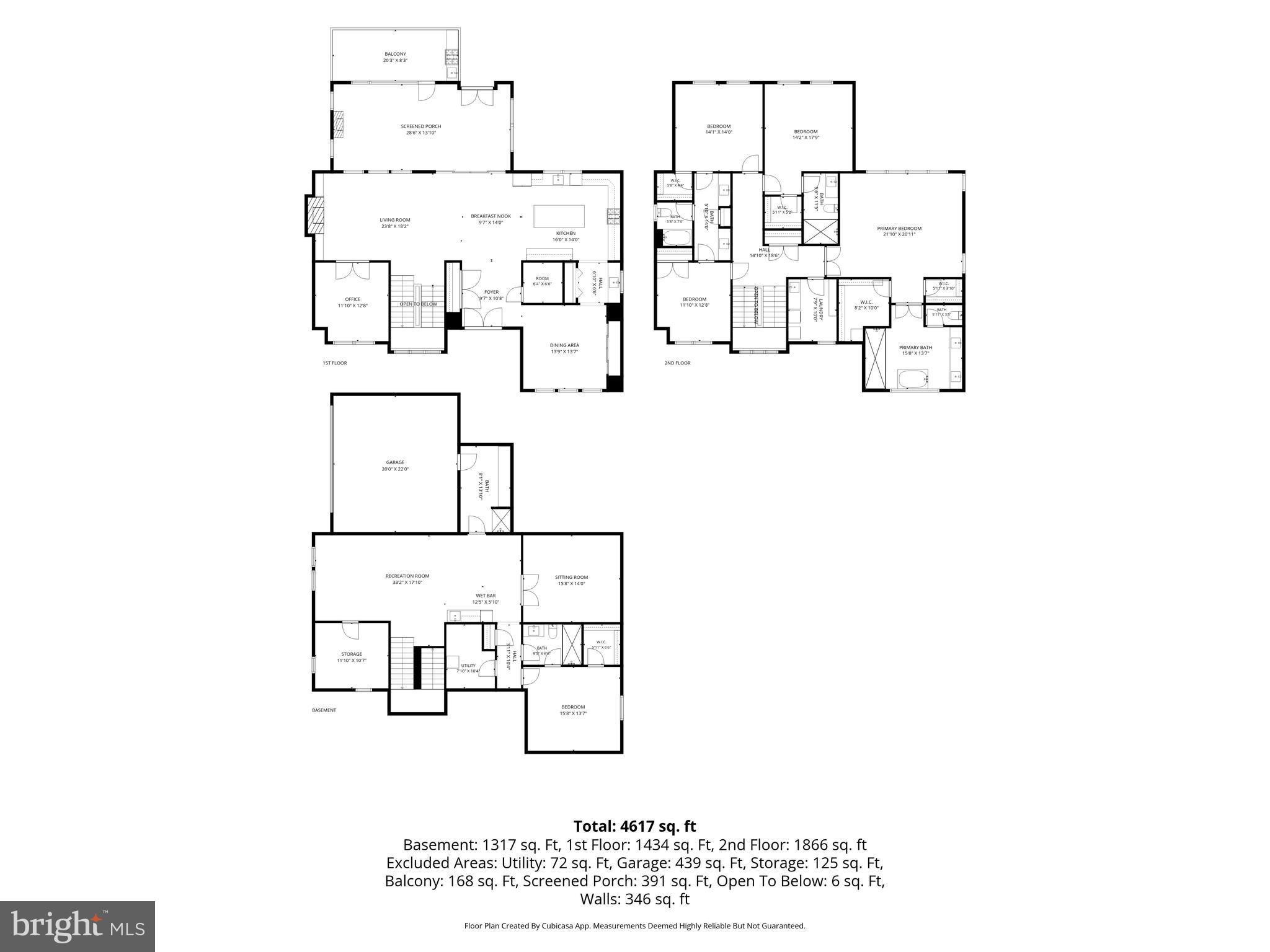 6026 Little Falls Road Arlington, VA 22207 - Photo 44 of 44 Floor plans