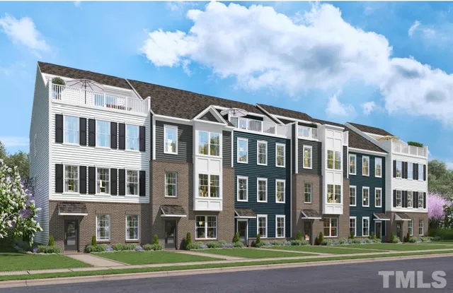 a front view of a building