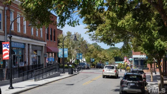 a car parked on the side of a street