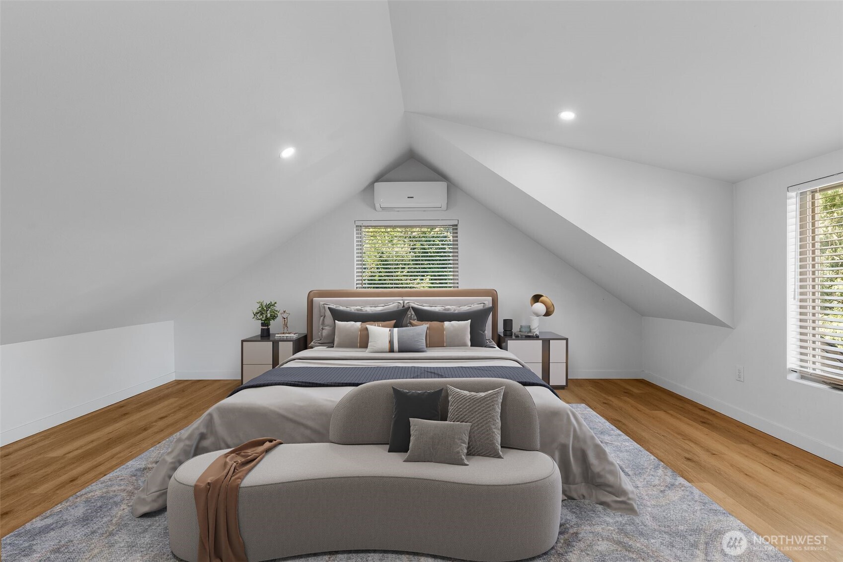 2125 North 90th Street Seattle, WA 98103 - Photo 12 of 29 a bedroom with a bed and window