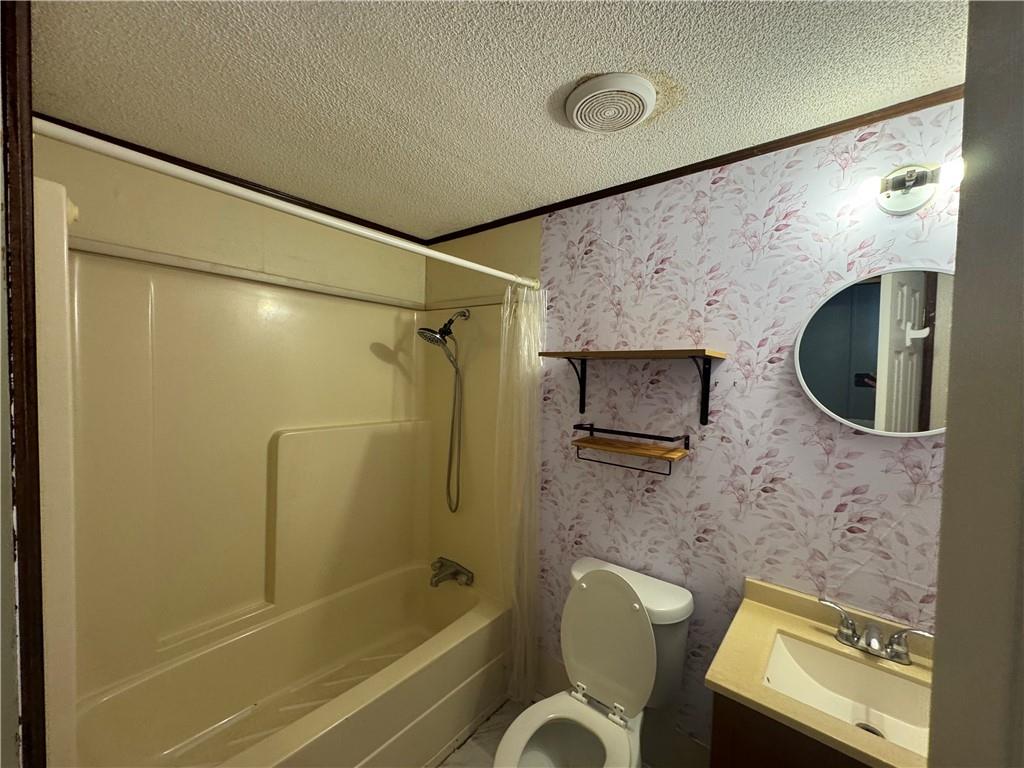 524 Pink Williams Road Dahlonega, GA 30533 - Photo 22 of 39 a bathroom with a sink a toilet and shower