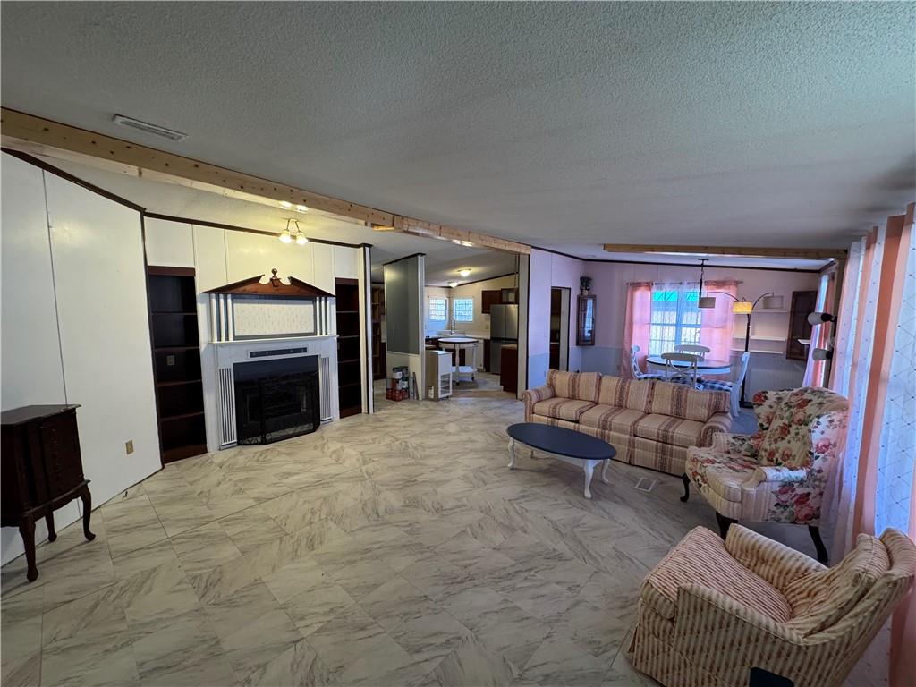 524 Pink Williams Road Dahlonega, GA 30533 - Photo 3 of 39 a living room with furniture and a fireplace