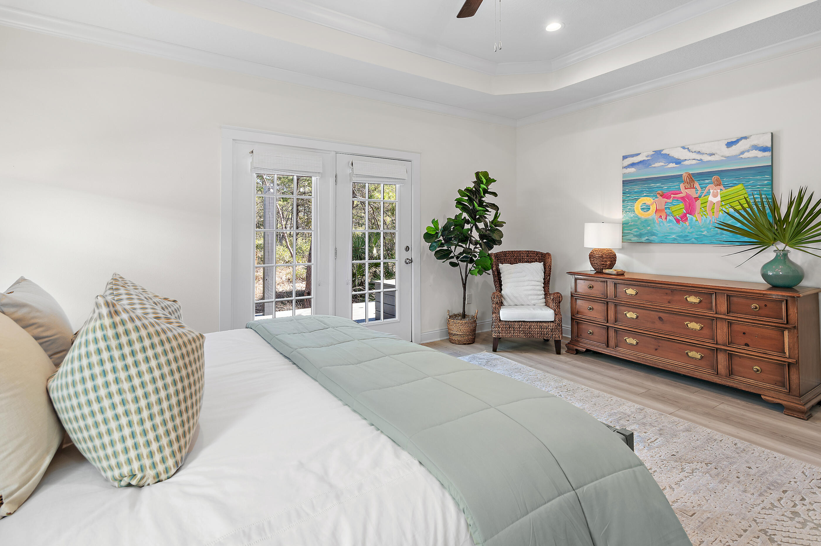 288 Robert Ellis Street Santa Rosa Beach, FL 32459 - Photo 23 of 61 a bedroom with a bed and a couch