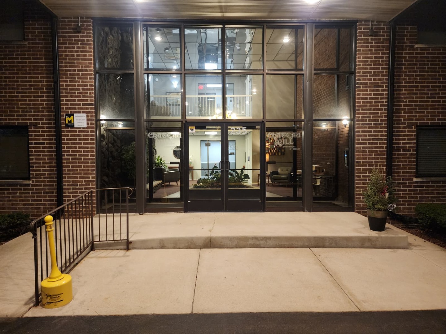 235 North Mill Road, Unit 106B Addison, IL 60101 - Photo 19 of 22 a view of lobby with a balcony