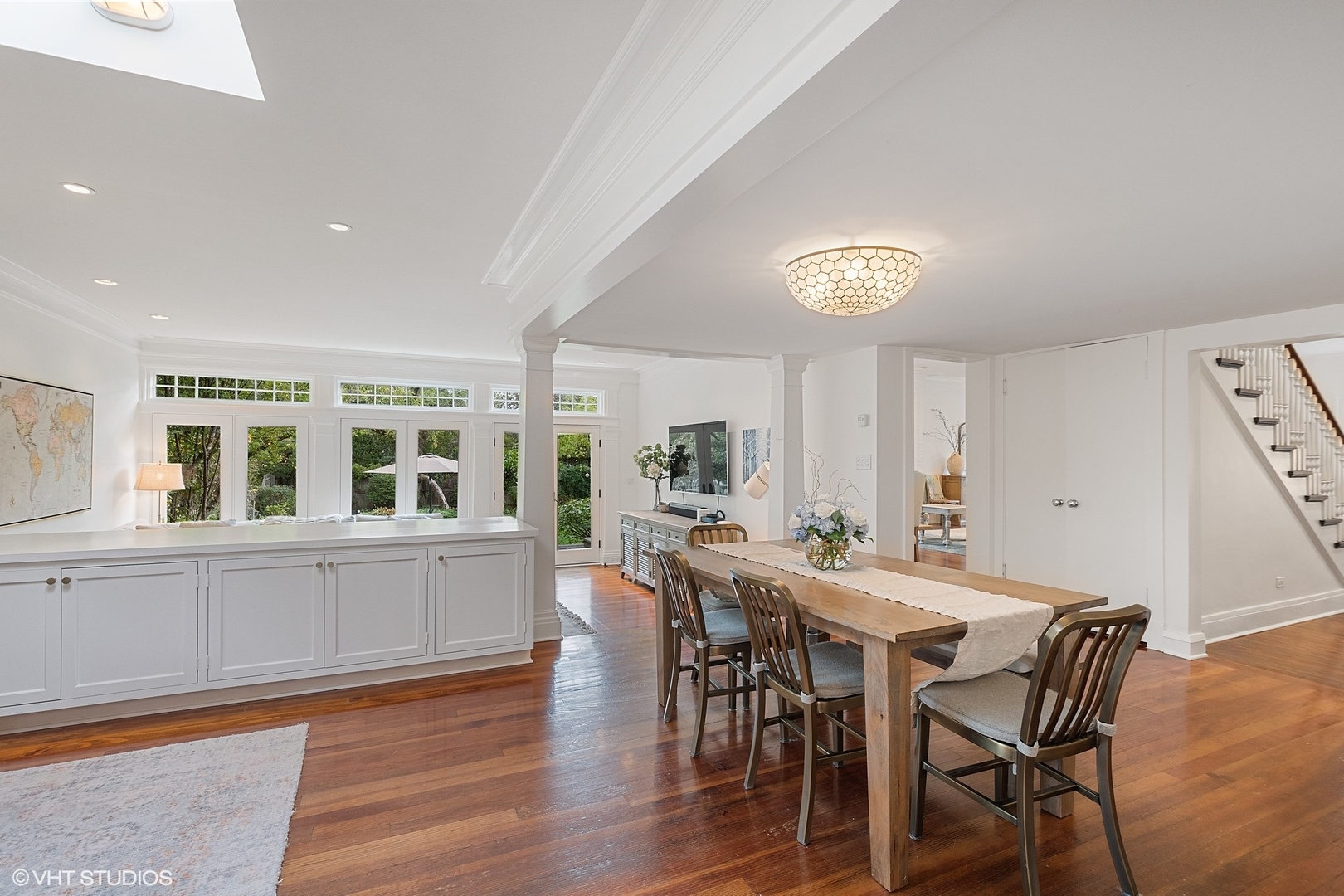 9 Warwick Road Winnetka, IL 60093 - Photo 22 of 54 a view of a dining room with furniture and window