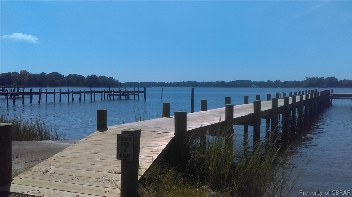 443 Sanders Landing Road North, VA 23128 - Photo 5 of 17 Community boat ramp and pier less than 100 yards of home