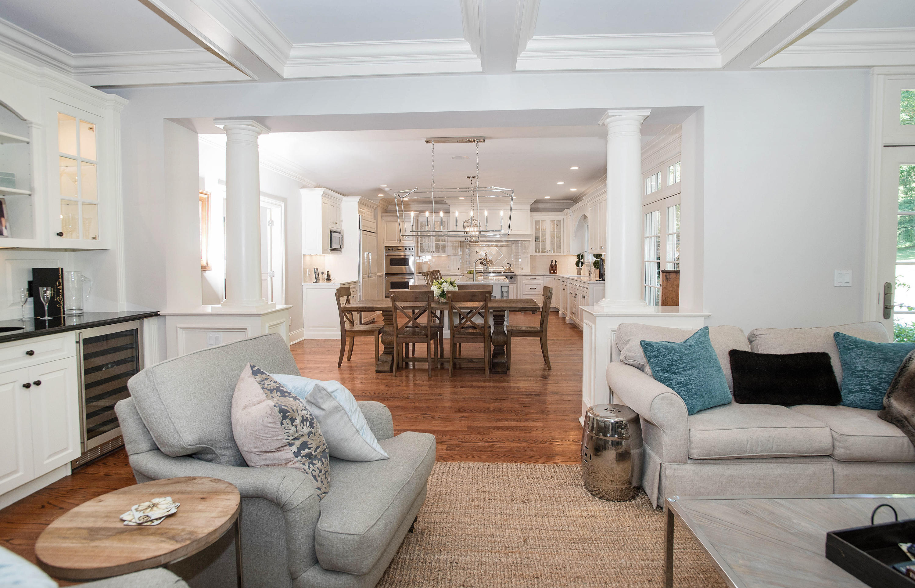 20 Silvermine Road New Canaan, CT 06840 - Photo 14 of 45 a living room with furniture and a large window