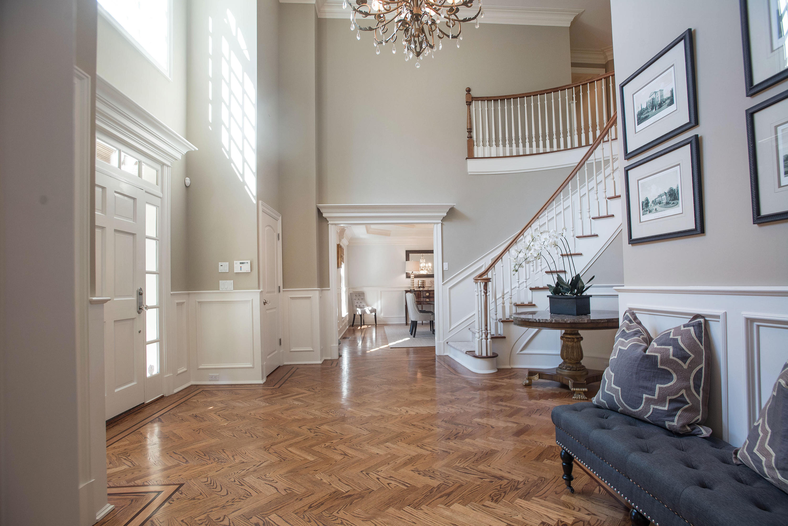 20 Silvermine Road New Canaan, CT 06840 - Photo 3 of 45 a view of an entryway with wooden floor