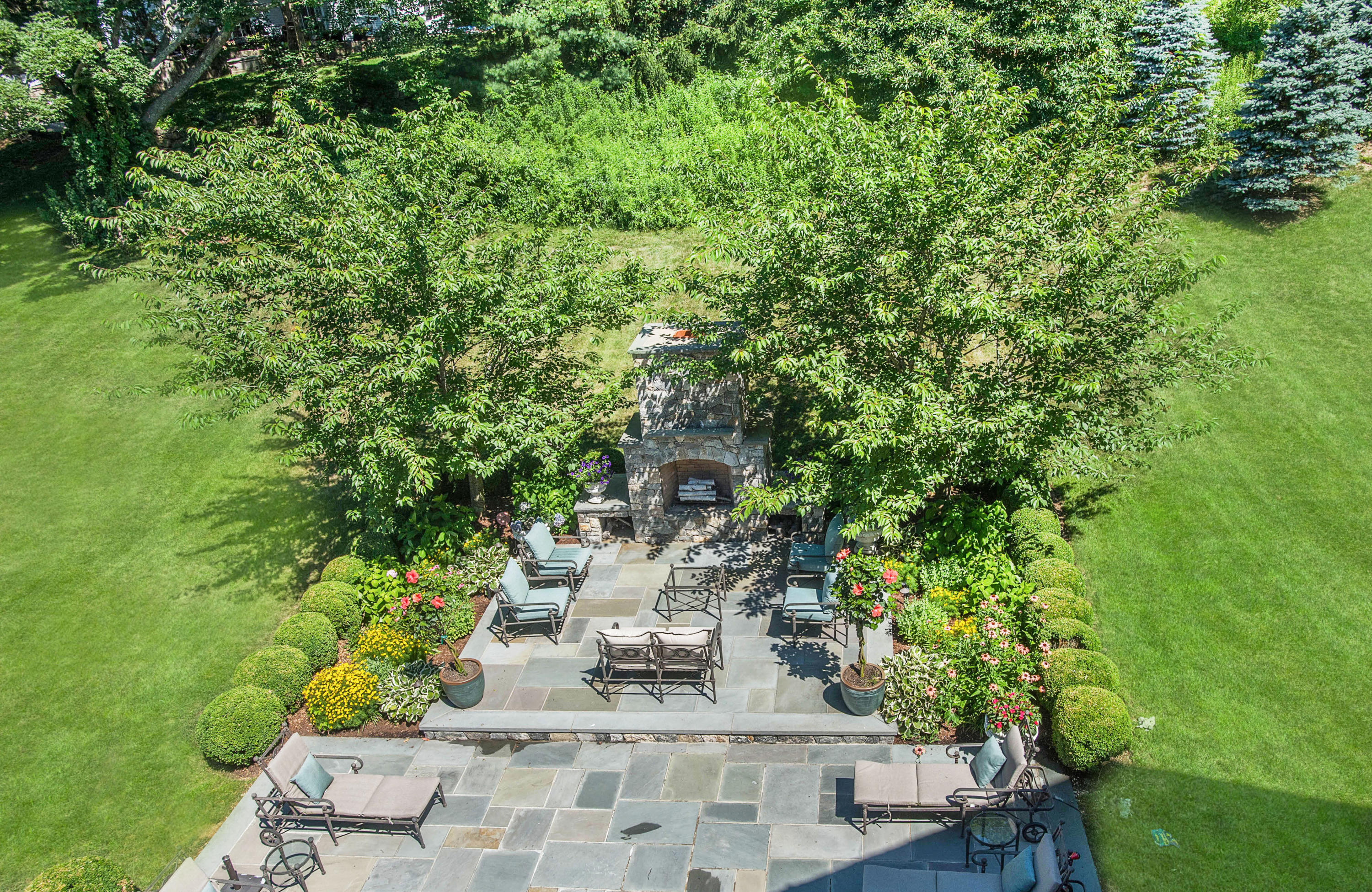 20 Silvermine Road New Canaan, CT 06840 - Photo 36 of 45 a view of yard with green space