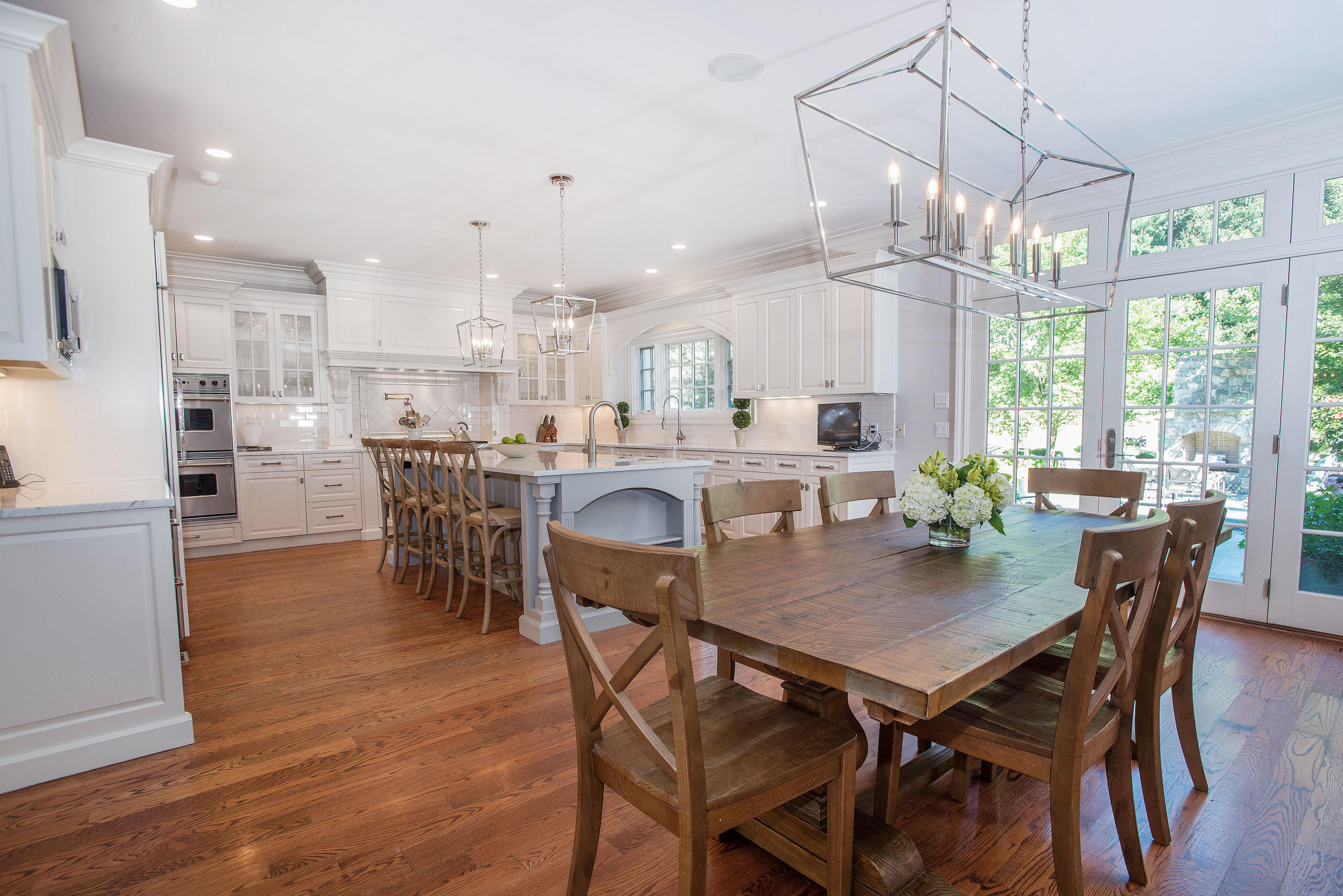 20 Silvermine Road New Canaan, CT 06840 - Photo 9 of 45 a view of a dining room and livingroom view