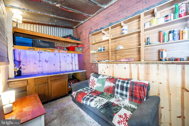 a view of outdoor space with playground and green space