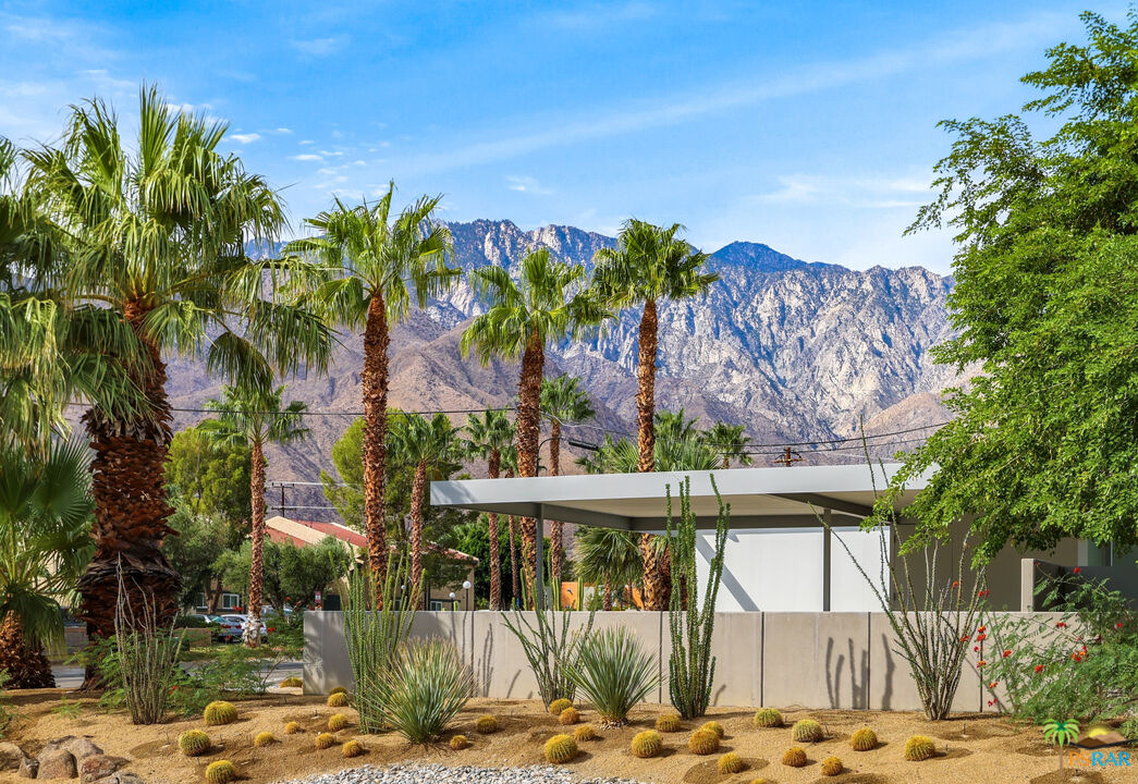 290 East Simms Road Palm Springs, CA 92262 - Photo 13 of 37 a view of a street from a balcony
