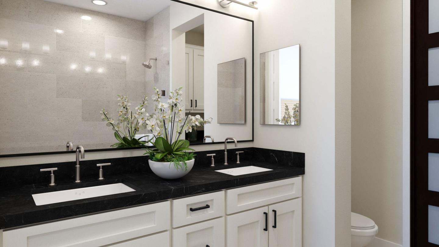 2016 West Middlefield Road Mountain View, CA 94043 - Photo 10 of 10 a bathroom with a sink a toilet and mirror