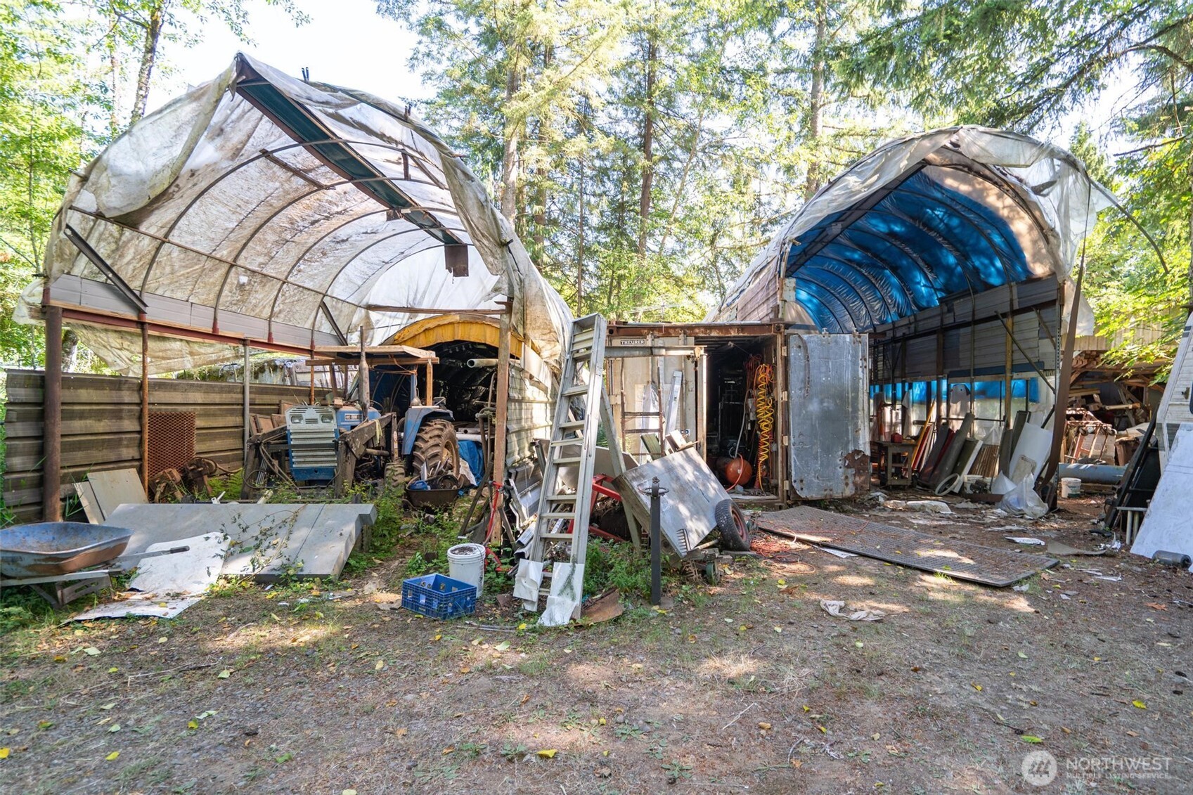 234 Smokey Ridge Road Onalaska, WA 98570 - Photo 12 of 18 a view of a car garage