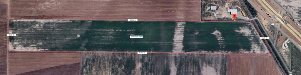 a view of a glass door