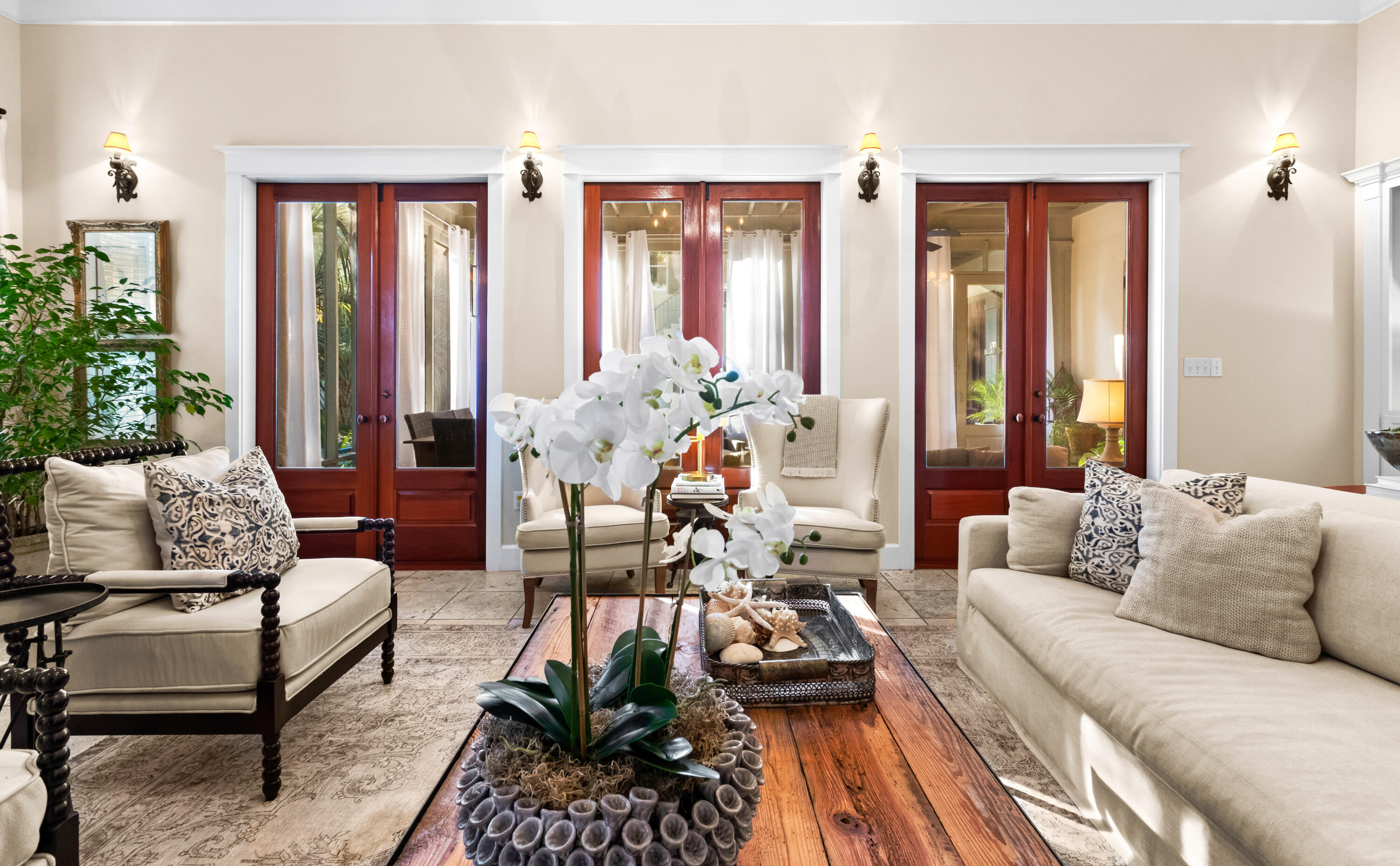 89 Sienna Court Santa Rosa Beach, FL 32459 - Photo 8 of 65 a living room with furniture and large windows