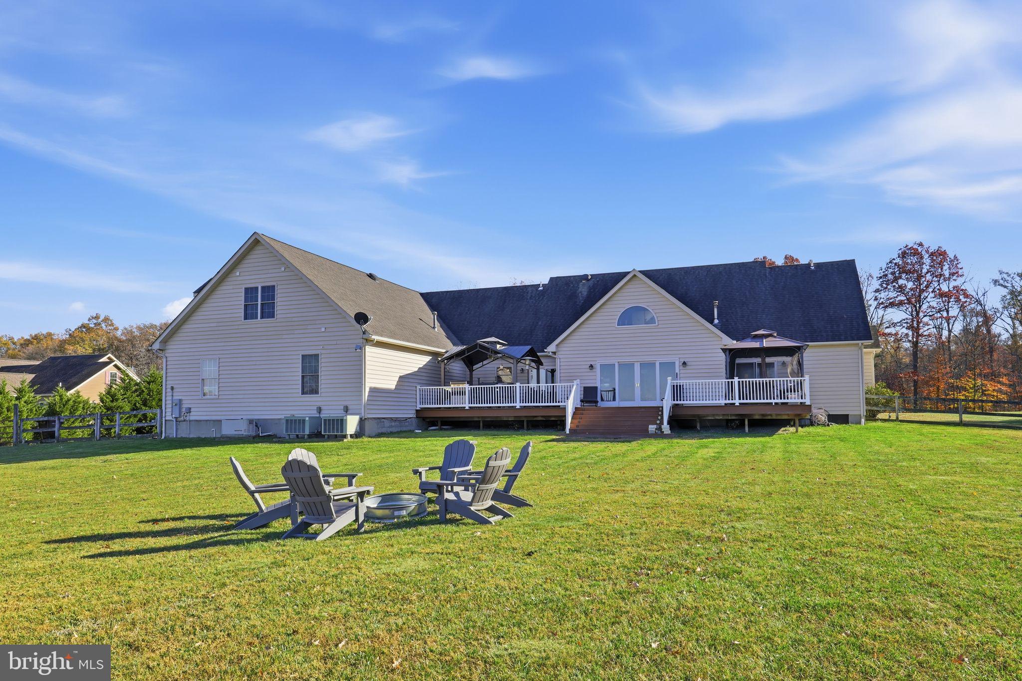 121 Little Eagle Road Centreville, MD 21617 - Photo 54 of 64 an aerial view of a house with swimming pool and a yard