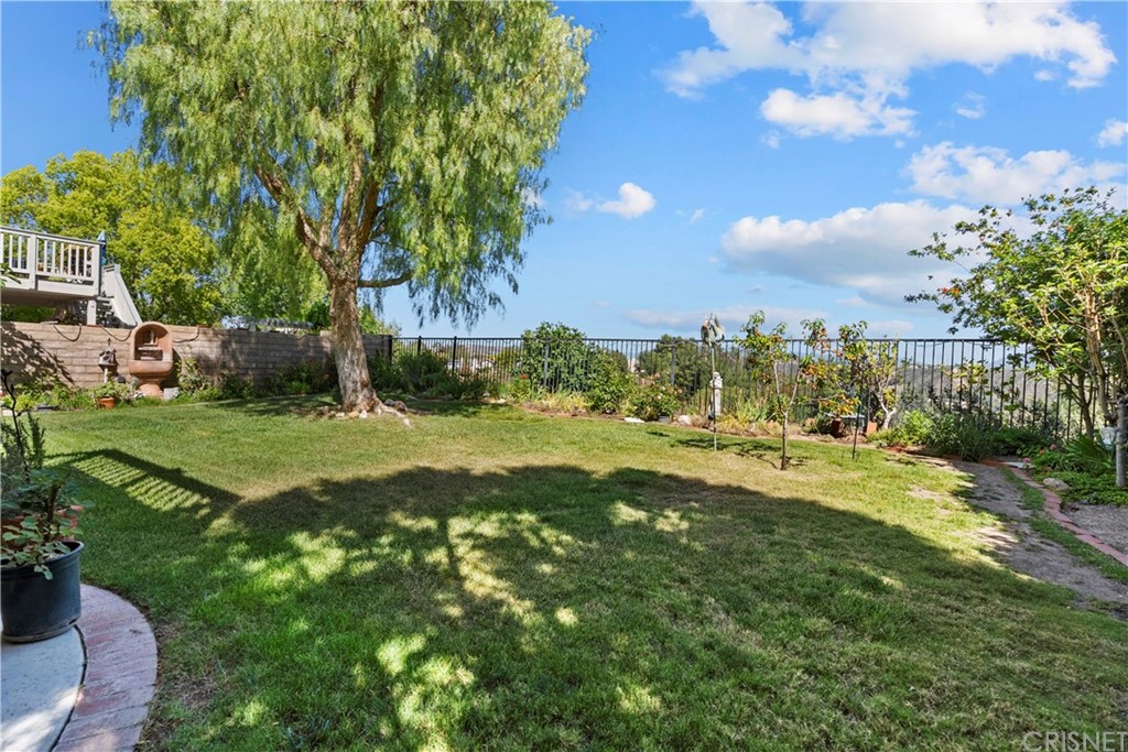 27710 Kristin Lane Saugus, CA 91350 - Photo 23 of 32 a view of a garden with an trees